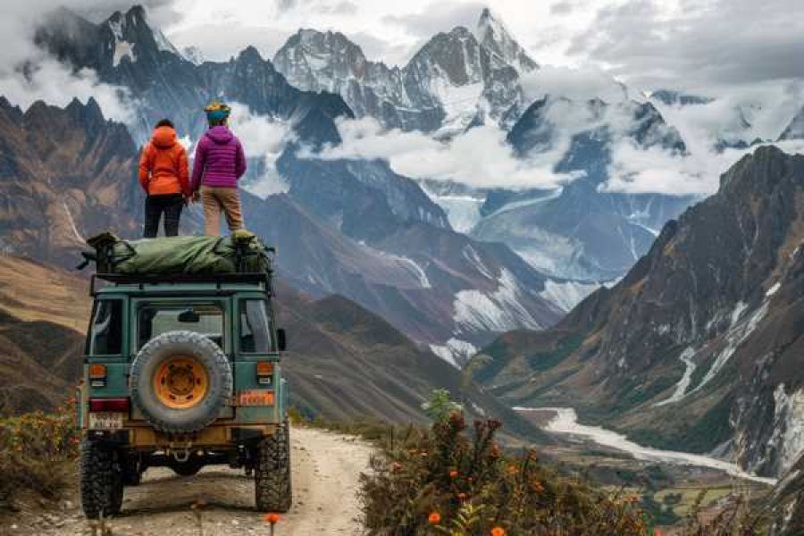 traveling with off road Ladakh