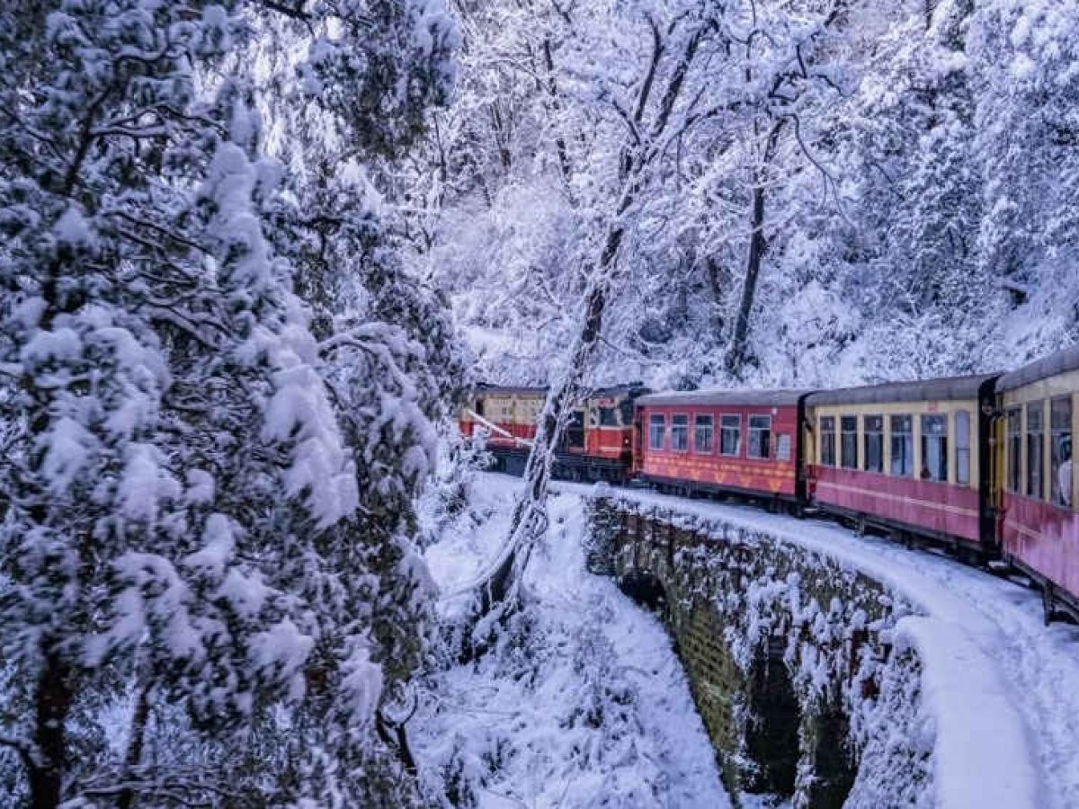 Shimla toy train from chandigarh to shimla