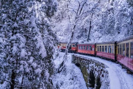 Shimla toy train from chandigarh to shimla