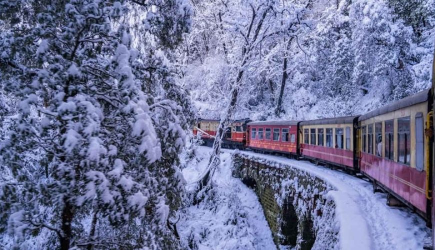 Shimla toy train from chandigarh to shimla