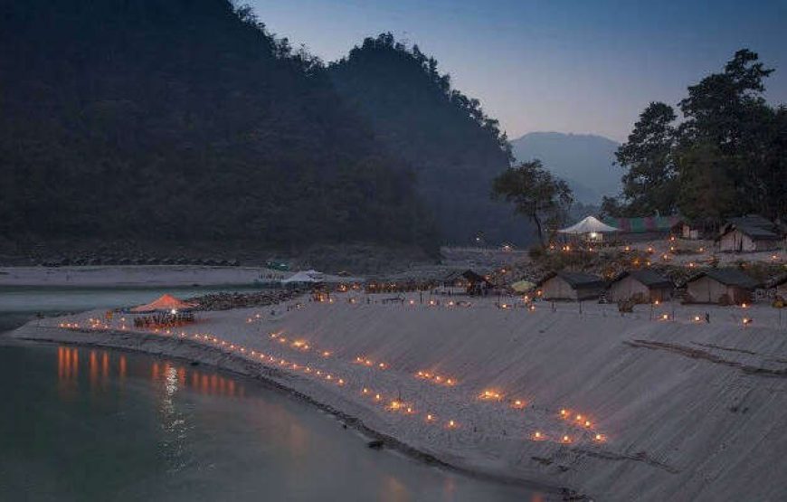 Experience Rishikesh: Camp Stay on Neel Kanth Road with Rafting & Trekking