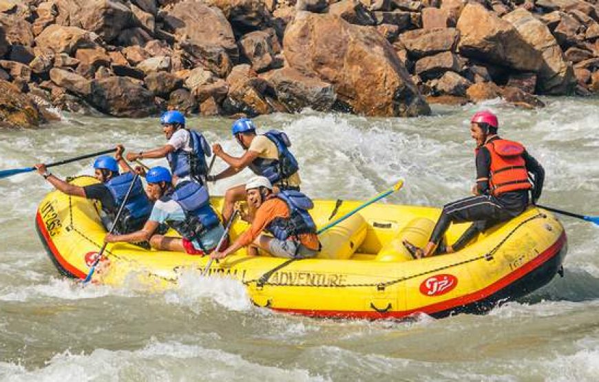 Experience Rishikesh: Camp Stay on Neel Kanth Road with Rafting & Trekking