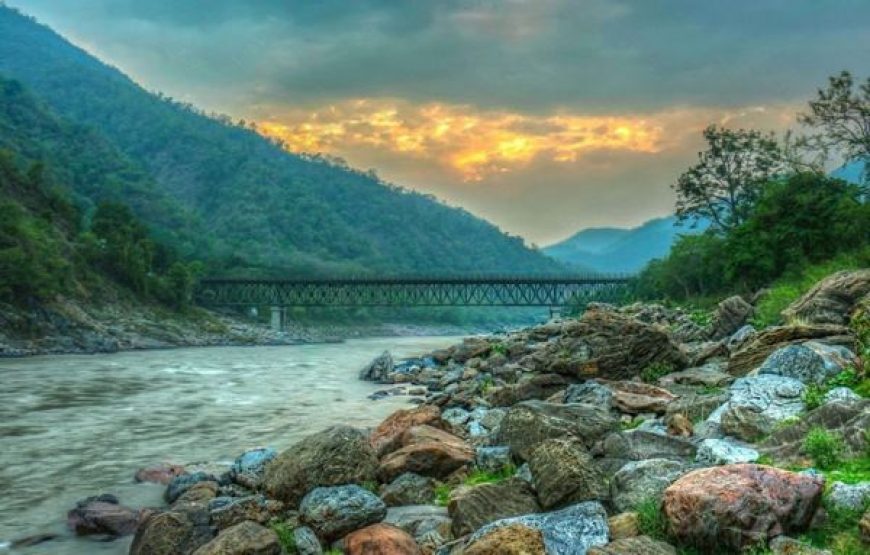 Experience Rishikesh: Camp Stay on Neel Kanth Road with Rafting & Trekking