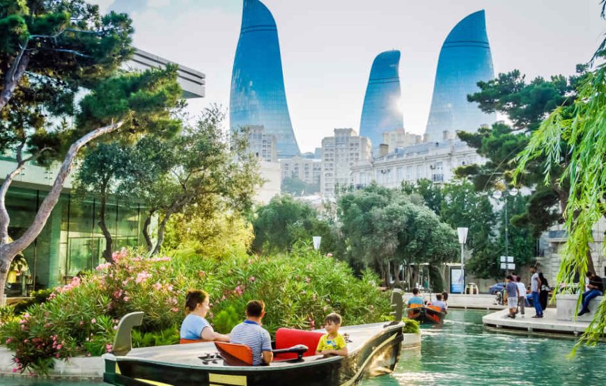 Azerbaijan Tour: Explore Baku’s Flame Towers, Old City, Gabala, and Shopping Spots