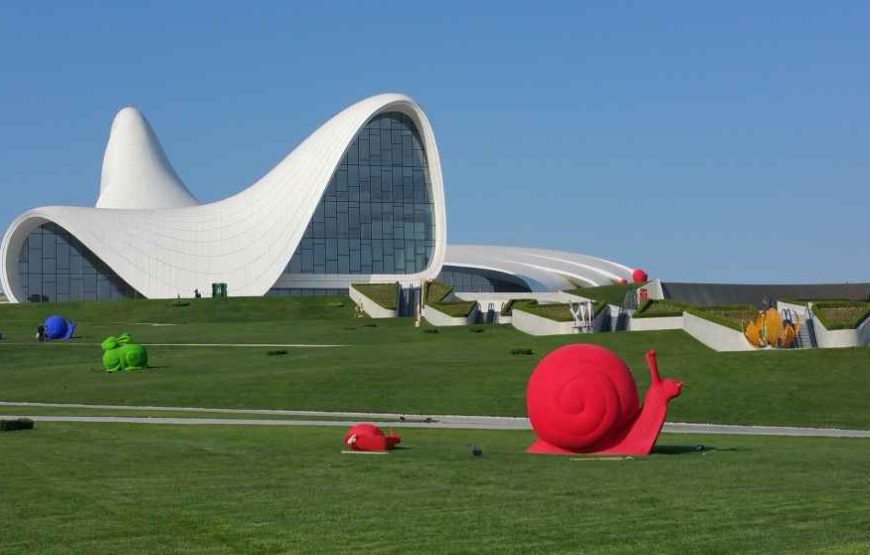 Explore Baku: Iconic City Landmarks, Flame Towers, Gabala & Gobustan Tour Package