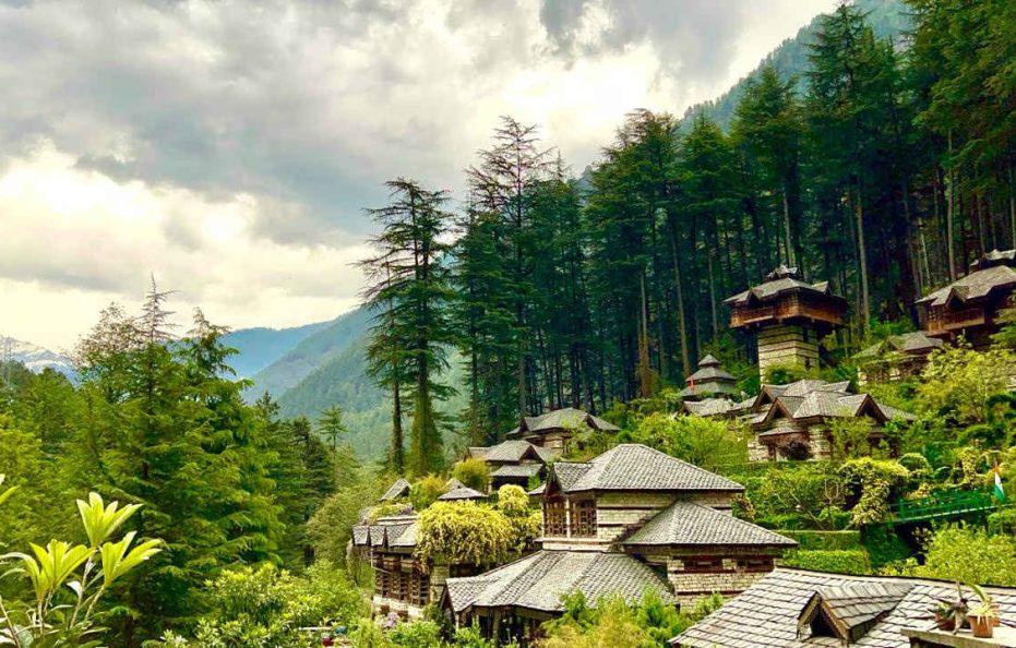 The Himalayan Village Resort – Luxury Wooden Cottages in Kasol, Himachal Pradesh